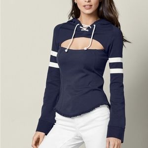 Venus navy sport hoodie